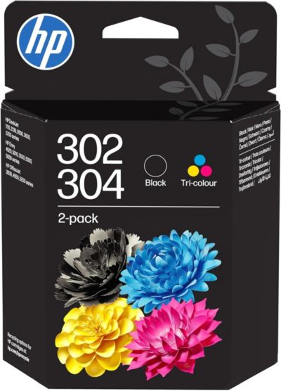 Cartouche d'encre HP 302/304 3 Couleurs/Noir