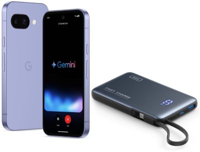 GOOGLE Pack Pixel 9a Iris + Powerbank