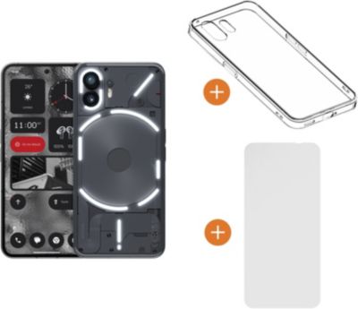 NOTHING Pack Phone(2) Gris 128Go + Coque + VT