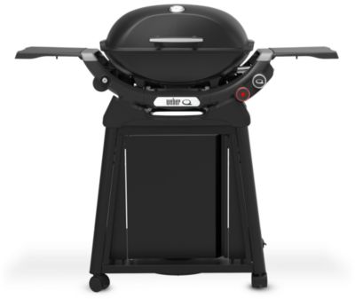 Barbecue gaz WEBER Q 2800N black sur chariot , 51x41 cm