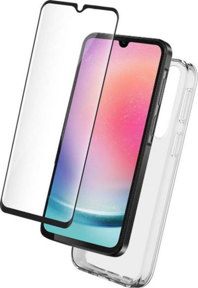Coque BIGBEN CONNECTED Samsung A25 coque + verre trempé