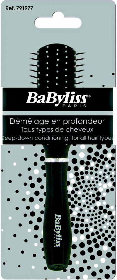 Brosse à cheveux BABYLISS Brosse sac plate démêlante