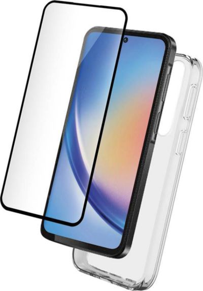 Coque BIGBEN CONNECTED Samsung A35 coque + verre trempé