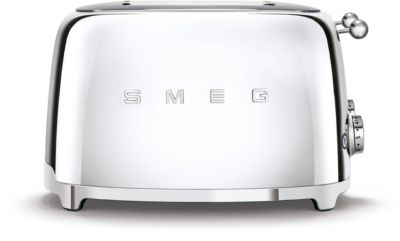 Grille-pain SMEG TSF03SSEU Toaster 4 tranches Chrome