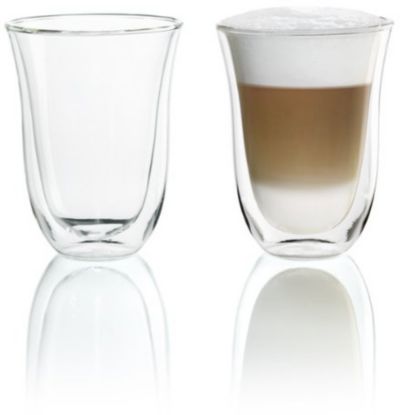 Tasse DELONGHI Latte Macchiato double paroi lot 2 x 330ml