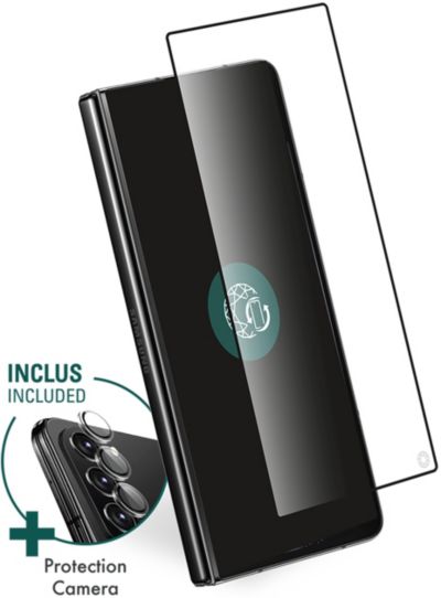 Protège écran FORCE GLASS Samsung galaxy Z Fold 6 verre + lentille