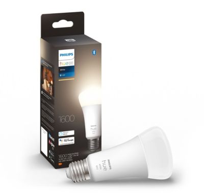 Ampoule LED connectée PHILIPS HUE E27 White 100W