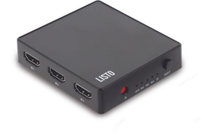 LISTO multiprise HDMI x3