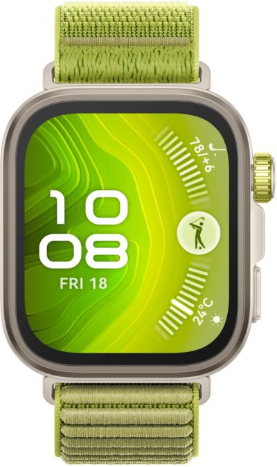 Montre connectée HUAWEI Watch Fit 4 Pro Vert