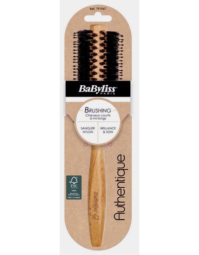 BABYLISS BOIS BRUSHING MIXTE 18 MM  FSC