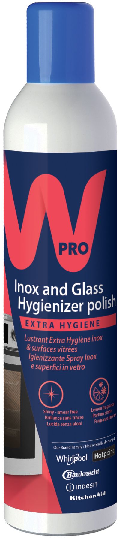 WPRO IWC015 Spray nettoyant polish inox 400ml