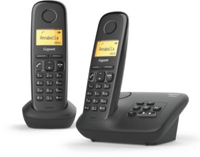 Téléphone sans fil GIGASET AL170A Duo Noir
