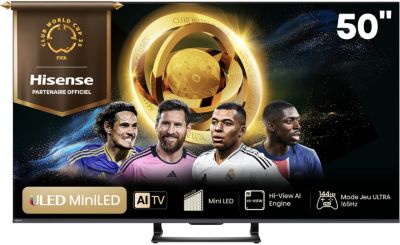 TV Mini Led HISENSE 50U7Q 2025-50 pouces (126cm)