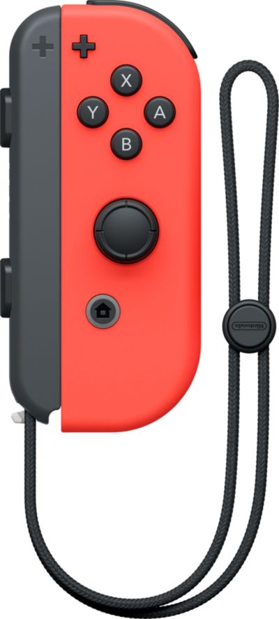 Manette NINTENDO Joy-Con droite rouge néon