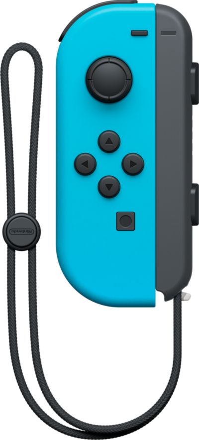 NINTENDO Joy Con gauche bleu néon