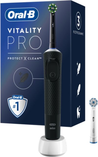 Brosse à dents électrique ORAL B<br>Vitality PRO D173 BLACK + 1 refills