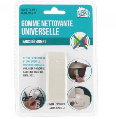 JE CHERCHE UNE IDEE Gomme Nettoyante universelle