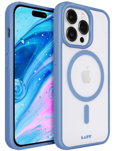 LAUT iPhone 14Pro MagSafe transparent/bleu