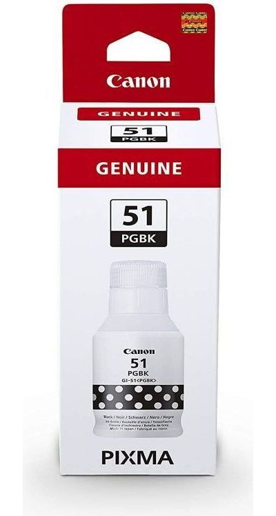 Cartouche d'encre CANON Bouteille d'Encre GL-51 Noire - 4641C001