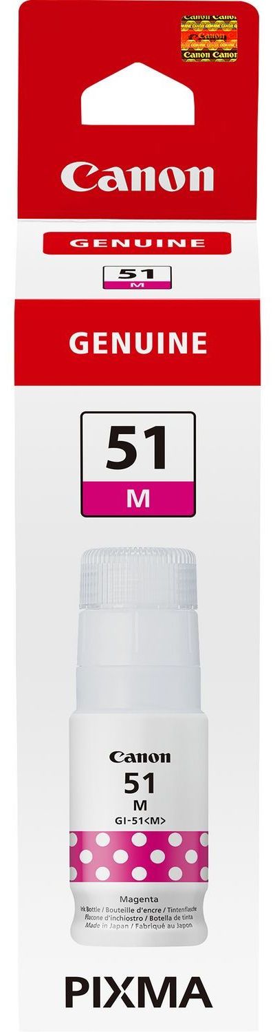 Cartouche d'encre CANON Bouteille d'Encre GL-51 Magenta - 4643C001