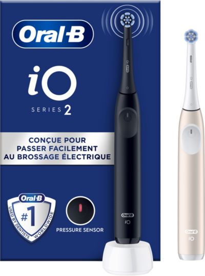 Oral-B io2 Series DUO Night Black / Calm Pink