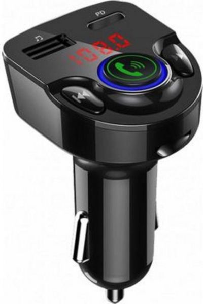 Chargeur allume-cigare BIGBEN CONNECTED avec Transmetteur FM 25W USB-A + USB-C