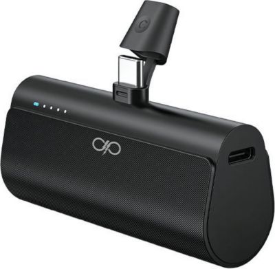 Batterie externe FORCE POWER 5000mAh USB-C avec connecteur noir