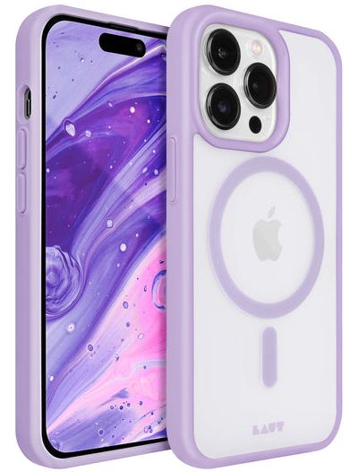 LAUT iPhone 14Plus MagSafe transparent/Violet