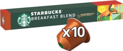 Capsules NESTLE STARBUCKS by NESPRESSO Breakfast x10