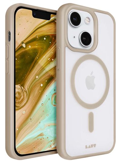 LAUT iPhone 14Plus MagSafe transparent/Sable