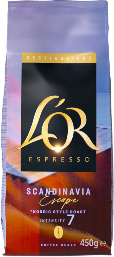 Café en grain L'OR SCANDINAVIE 450G
