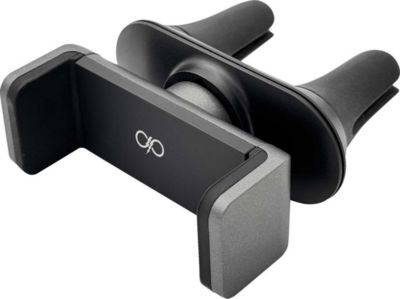 Support smartphone FORCE POWER Pour grille aération Noir recyclé