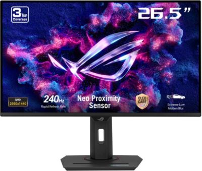 Ecran PC Gamer ASUS ROG XG27AQDMES-R 2K 240 Hz 0,03 Ms QD-OLED HDR10 Nvidia G-Sync