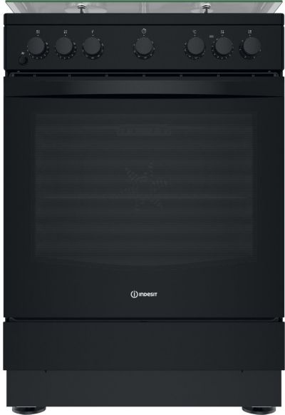 INDESIT IS67M5PCB/FR/1- 4 foyers dont 1 plaque électrique