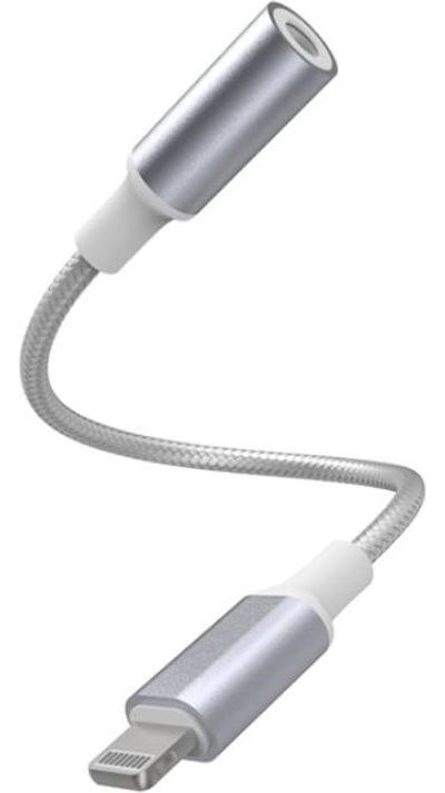 Adaptateur Jack FORCE POWER Lightning MFI/Jack 3.5 M/F Renforcé