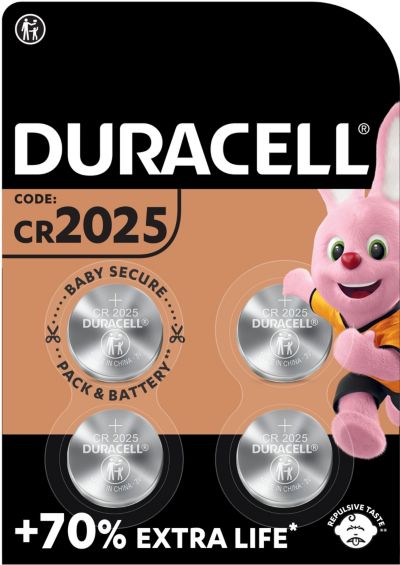 Pile DURACELL DL/CR 2025 x4