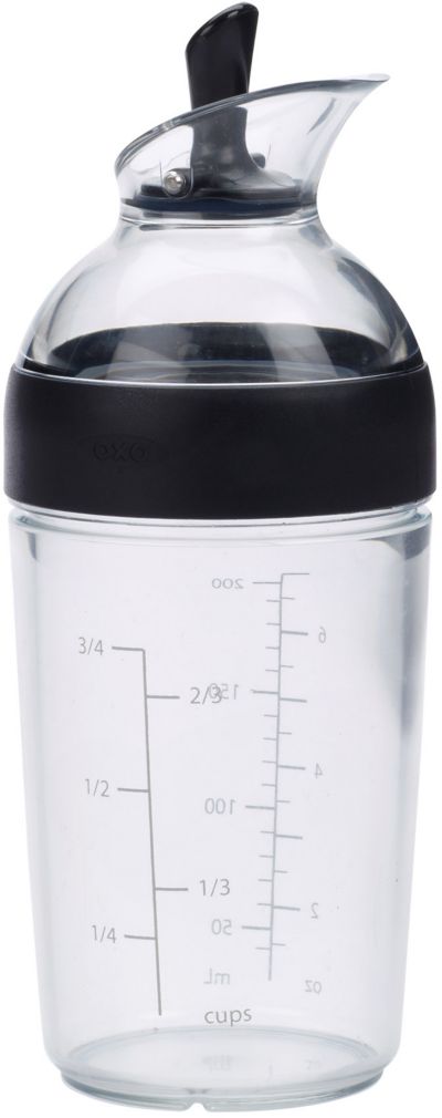 OXO pour vinaigrette 236ml noir