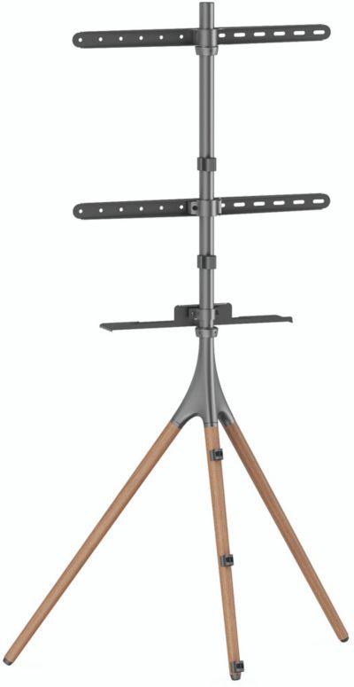 ADEQWAT Pied TV bois 45'' à 65''