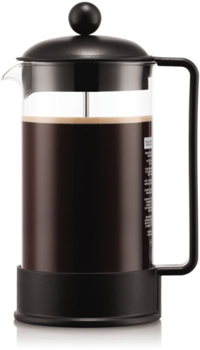 Cafetière à piston BODUM BRAZIL 8 Tasses 1L