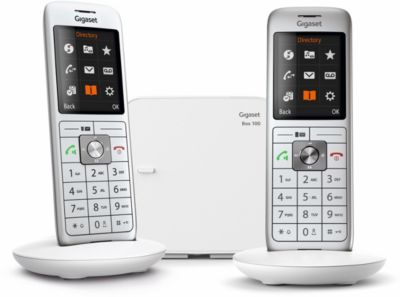 Téléphone sans fil GIGASET CL660 DUO BLANC