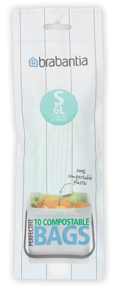 BRABANTIA compostable perfecfit 6L x10