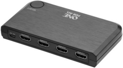 ONE FOR ALL HDMI TV 3 entrees 4K