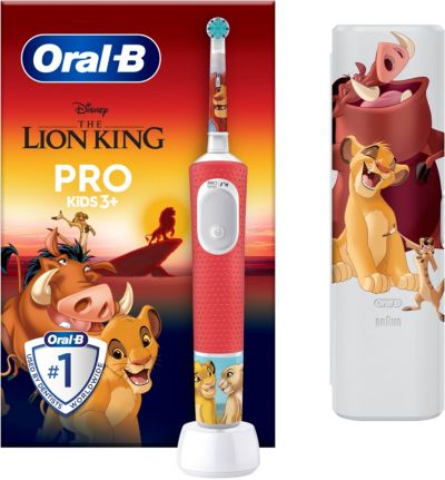 ORAL-B Vitality Pro Kids Roi Lion + étui de voyage