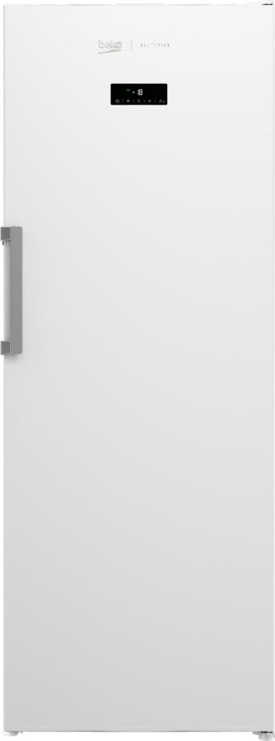 Congélateur armoire BEKO RFNE448E55W