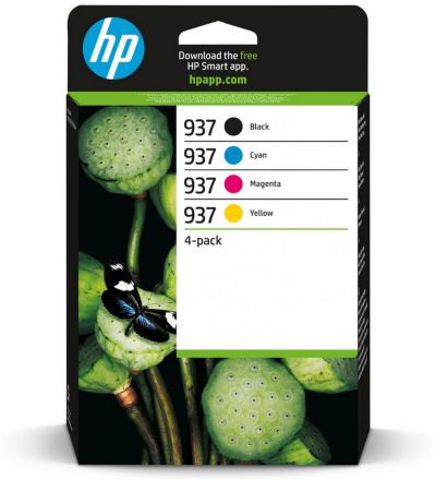 HP 937 Noir + 937 3 couleurs