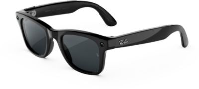 Lunettes connectées META Ray-Ban Gen 3 Wayfarer Noir brillant Tra