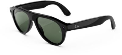 Lunettes connectées META Ray-Ban Gen 3 Aviator Noir Brillant tran