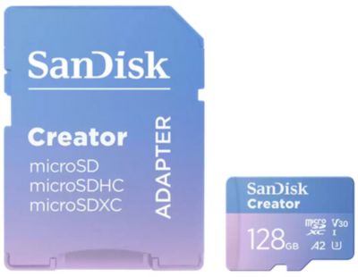 Carte Micro SD SANDISK 128Go Creator