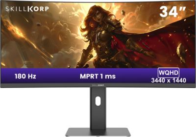 Ecran PC Gamer SKILLKORP M34 PROGRESS 34'' VA 2026