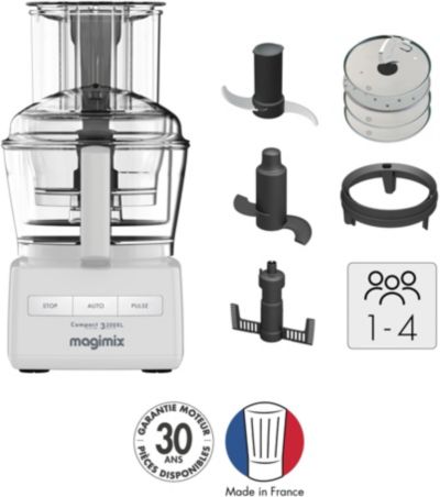 Robot multifonction MAGIMIX CS 3200 XL Blanc 18370F